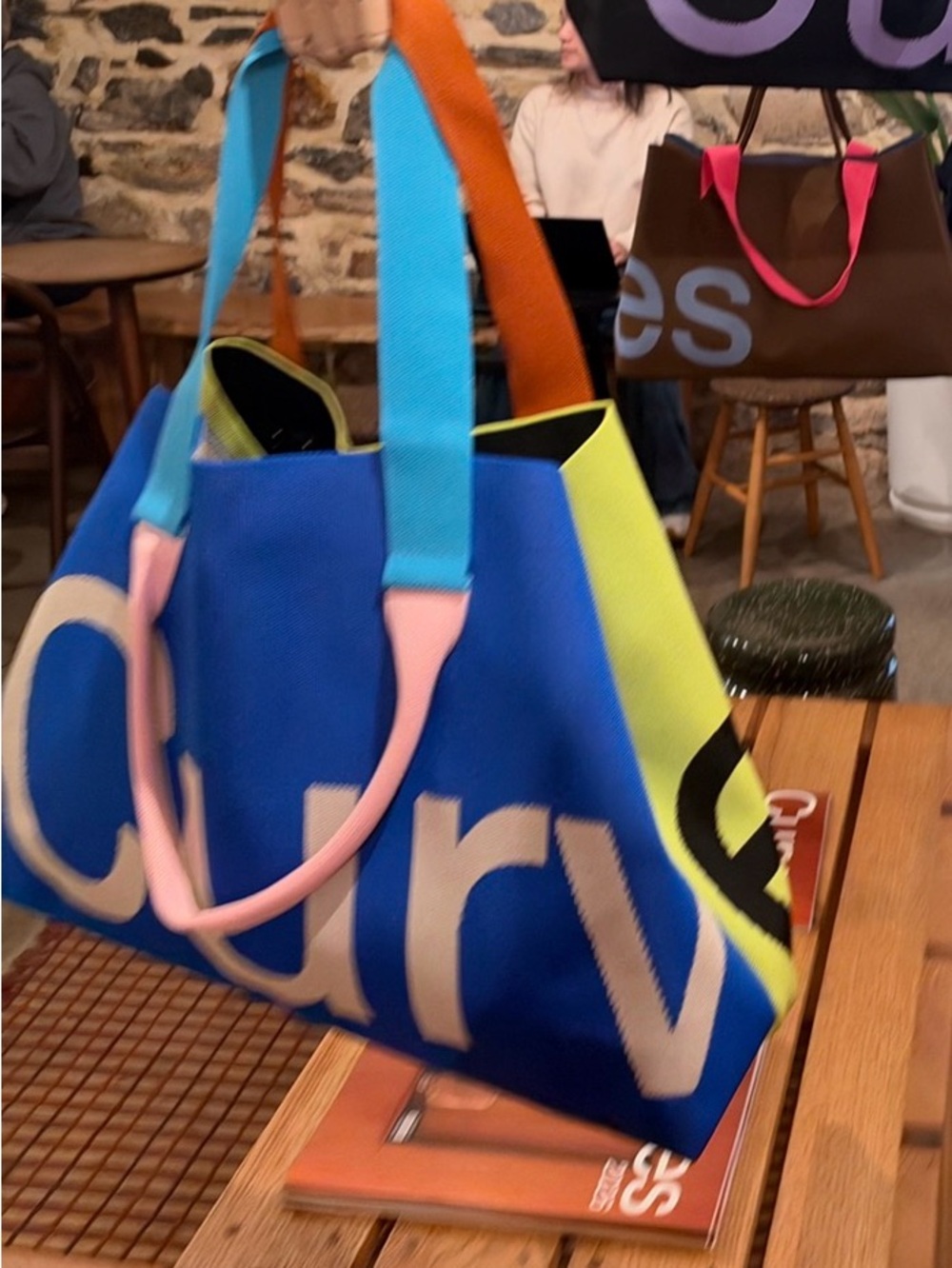 Curves by Sean Brown Tote Bag DMV Pop up EXCLUSIVE COLOR Matisse